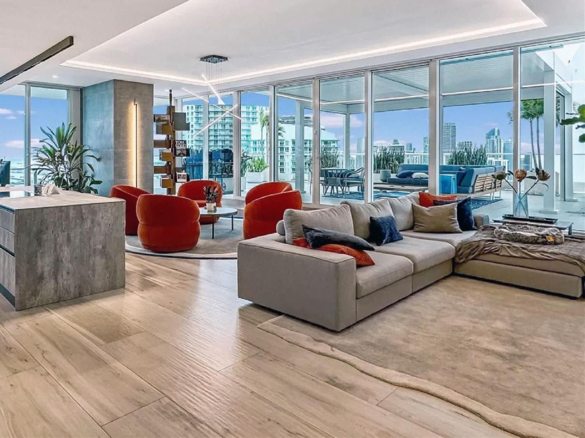 Apartamento Penthouse With Stunning Views In Edgewater *