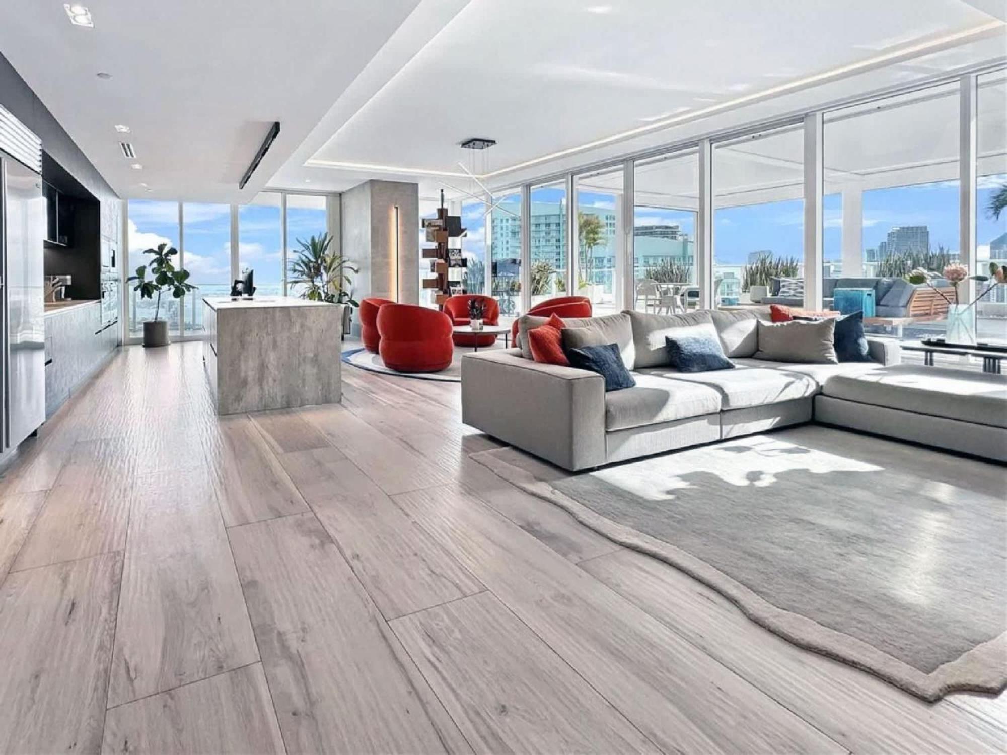 Apartamento Penthouse With Stunning Views In Edgewater Miami